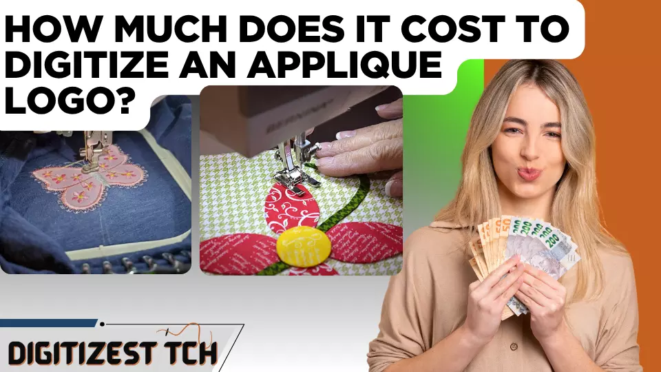 How much does it cost to digitize an applique logo?