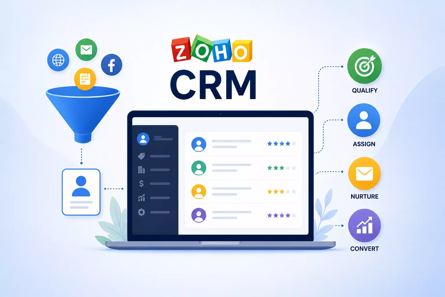 How Zoho CRM Improves Lead Management
