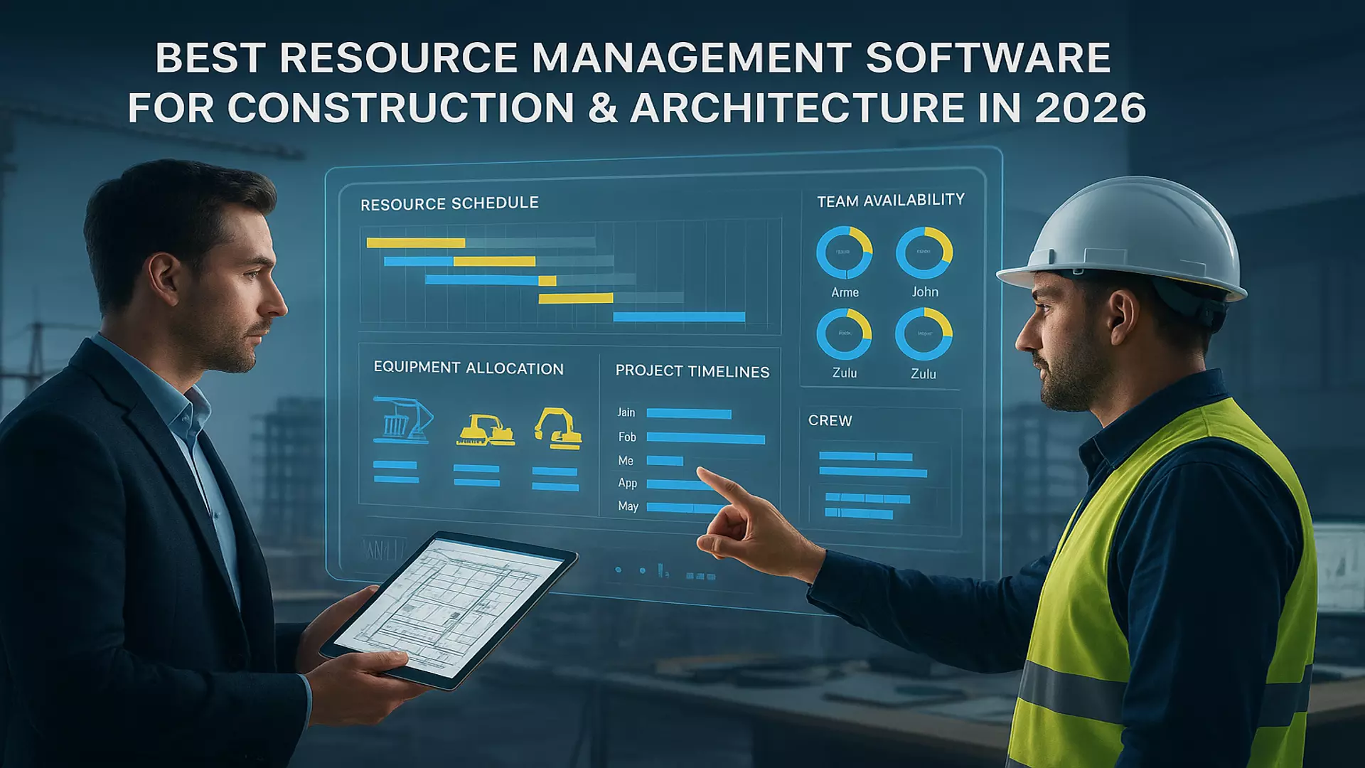 Best Resource Management Software for Construction and Architecture in 2026