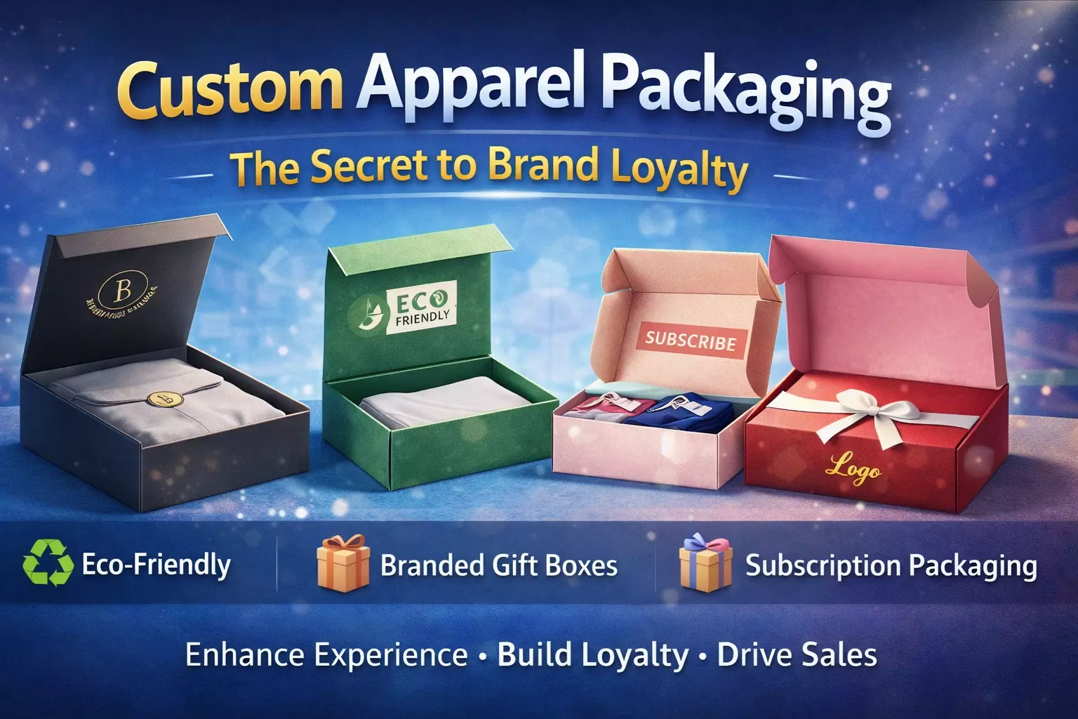 Why Custom Apparel Packaging Is the Secret to Brand Loyalty