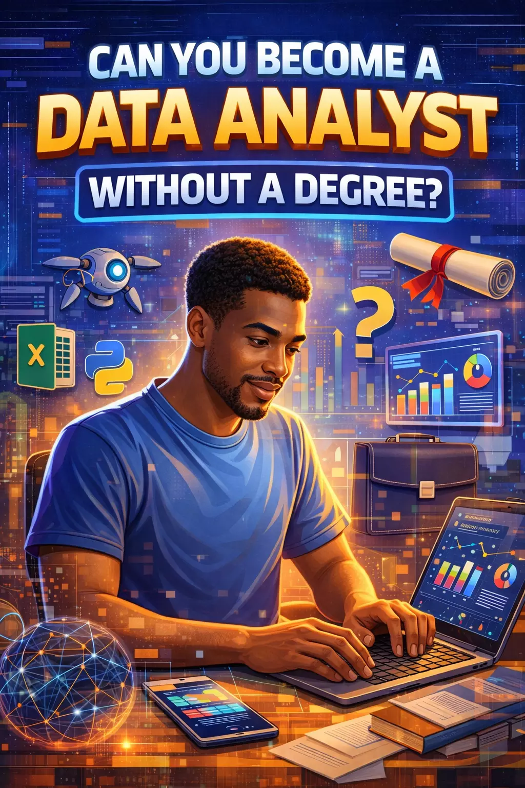 Can You Become a Data Analyst Without a Degree?