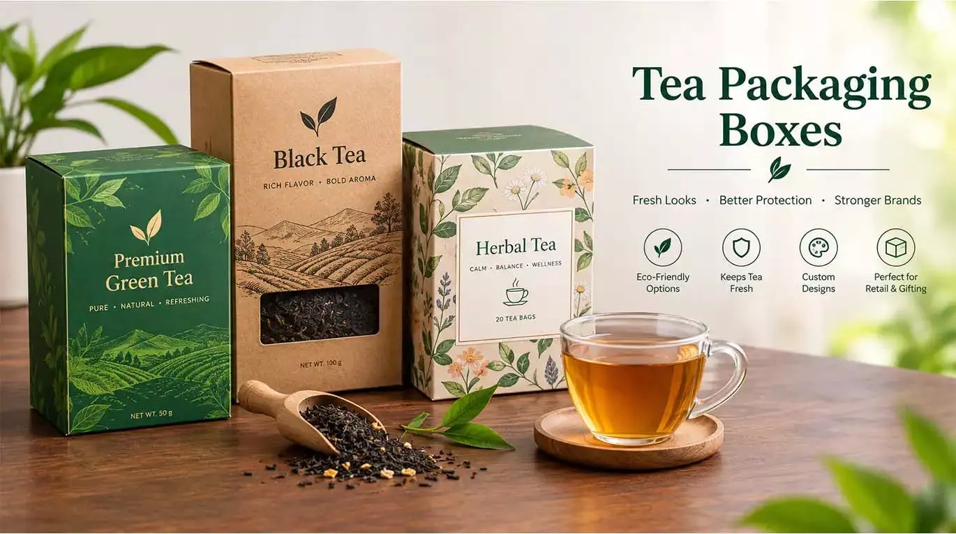 Why Custom Tea Boxes Are Important for Premium Tea Packaging