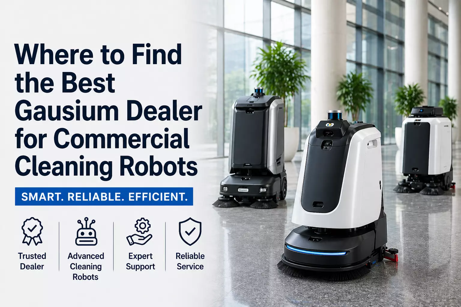Where to Find the Best Gausium Dealer RI for Commercial Cleaning Robots