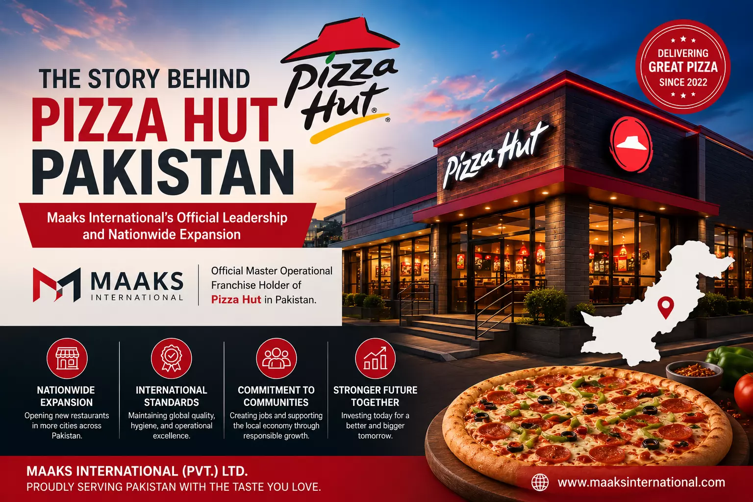 Maaks International: Preserving the Legacy of Pizza Hut in Pakistan