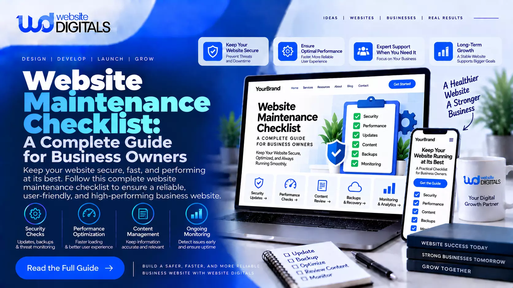 Website Maintenance Checklist: A Complete Guide for Business Owners