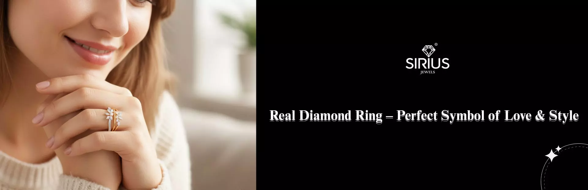 Explore Real Diamond Ring Collection – Modern & Classic | Sirius Jewels