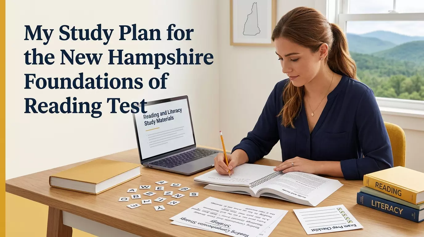 My Study Plan for the New Hampshire Foundations of Reading Test