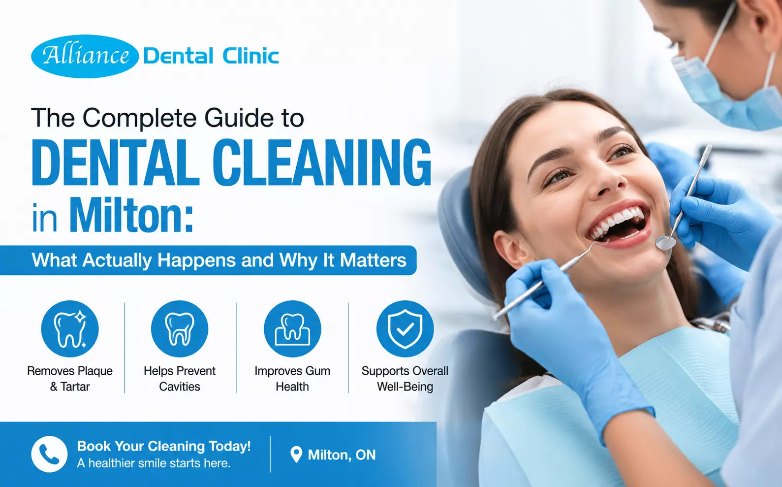 The Complete Guide to Dental Cleaning in Milton: What Actually Happens and Why It Matters
