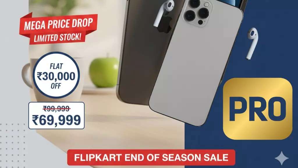 Apple iPhone 16 Pro Discount Drives Massive Interest During Flipkart’s End of Season Sale