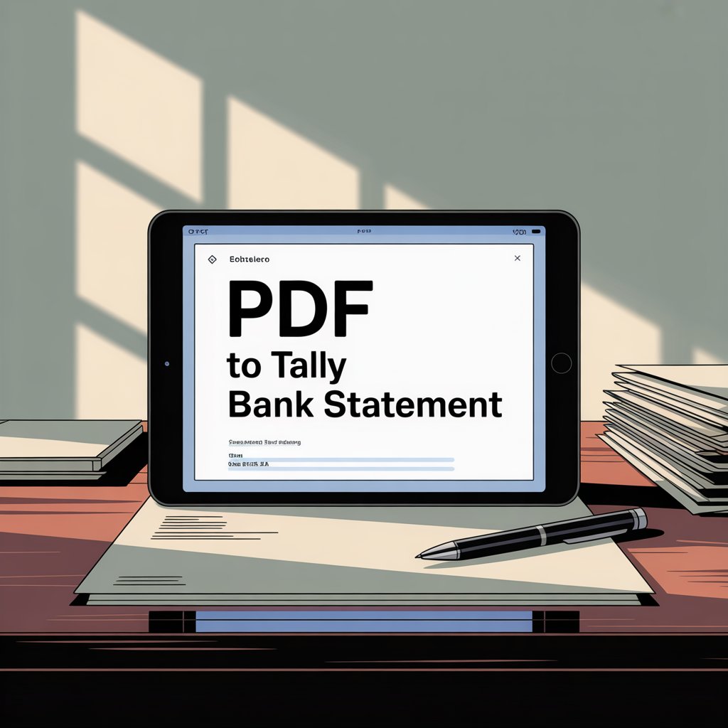 How to convert PDF bank statement to Excel?