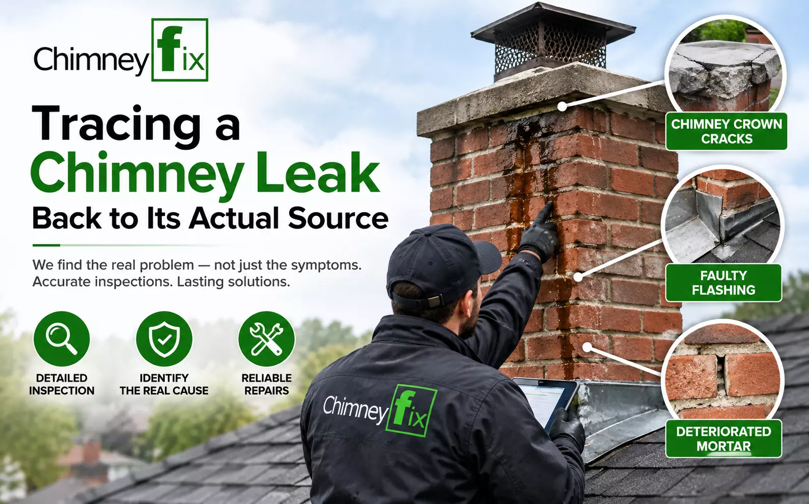 Tracing a Chimney Leak Back to Its Actual Source