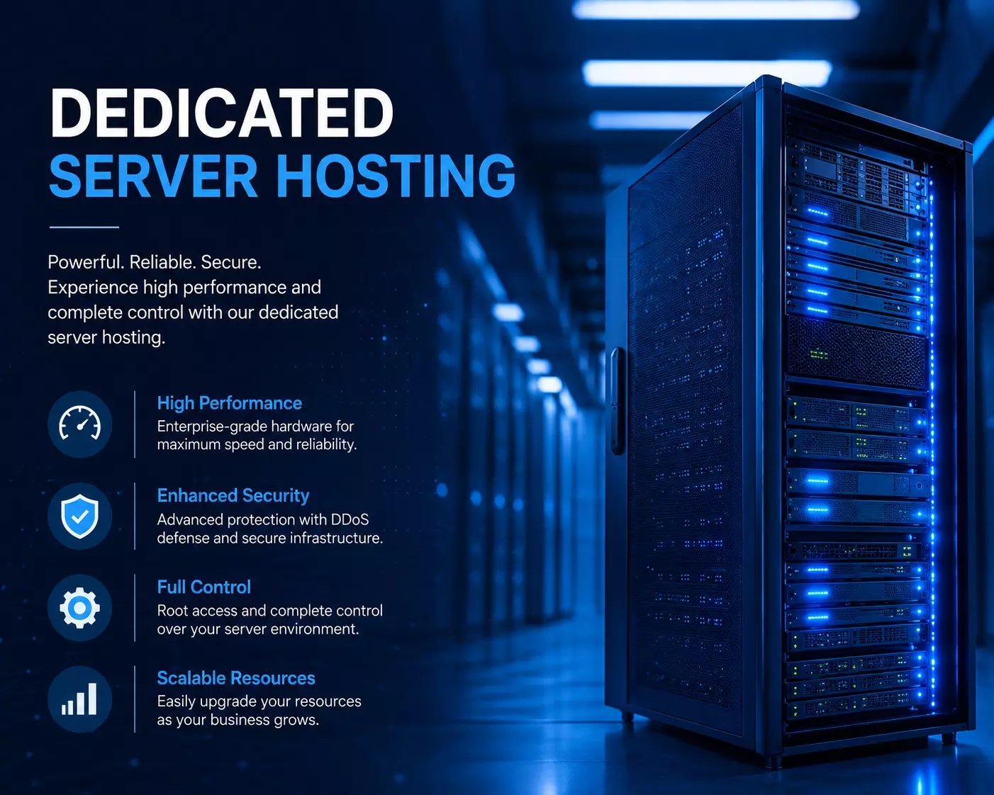 Dedicated Server Hosting: Unmatched Performance, Security, and Complete Control