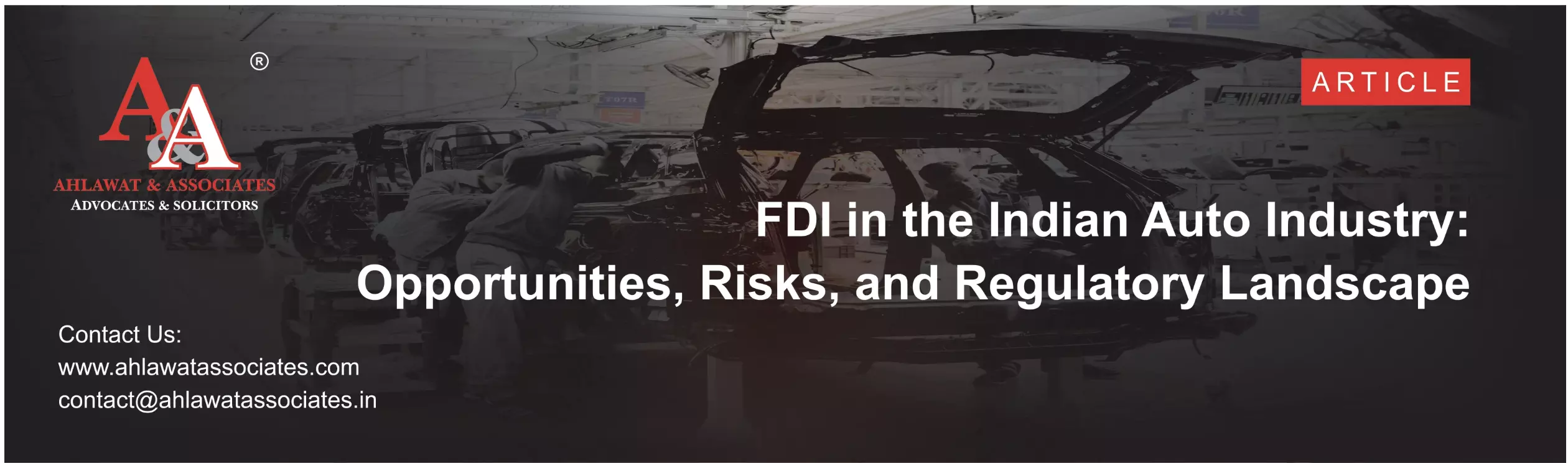 Foreign Direct Investment (FDI) Policies in the Automobile Sector in India