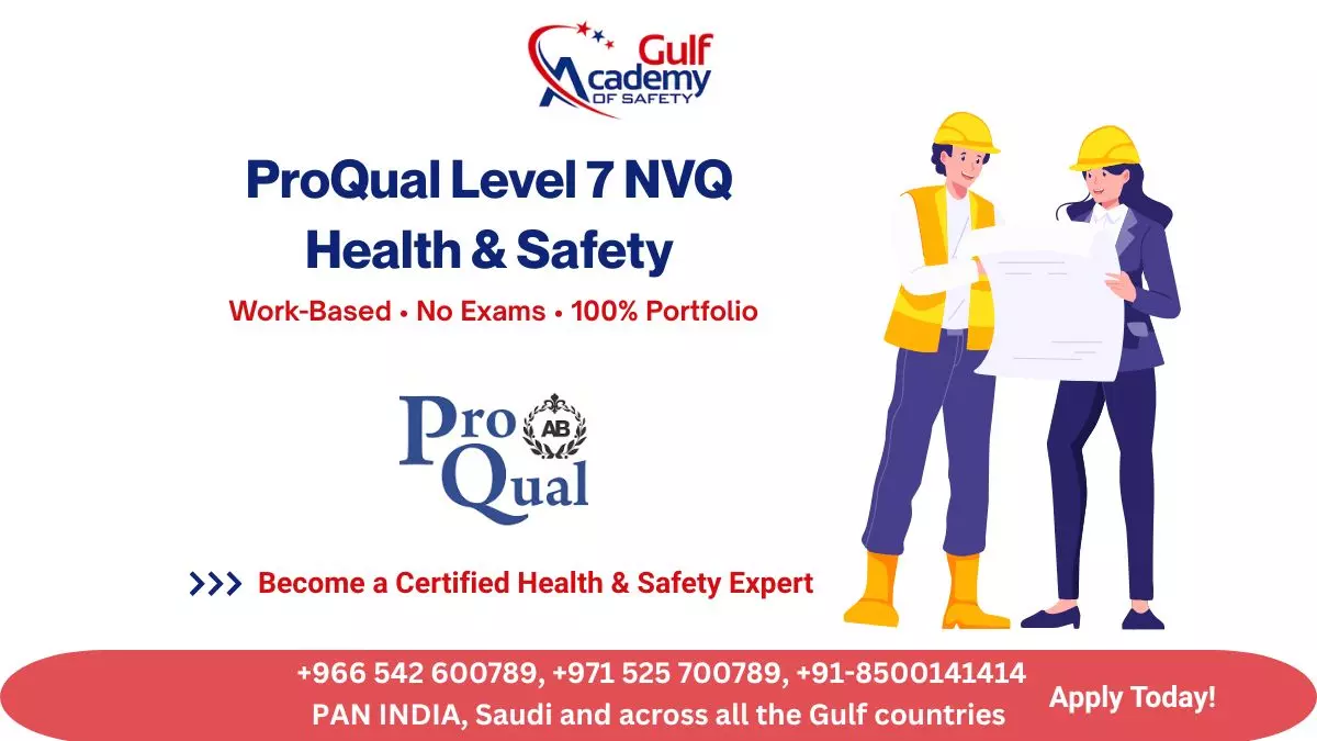 Elevate Your Career with ProQual Level 7 NVQ in Health and Safety