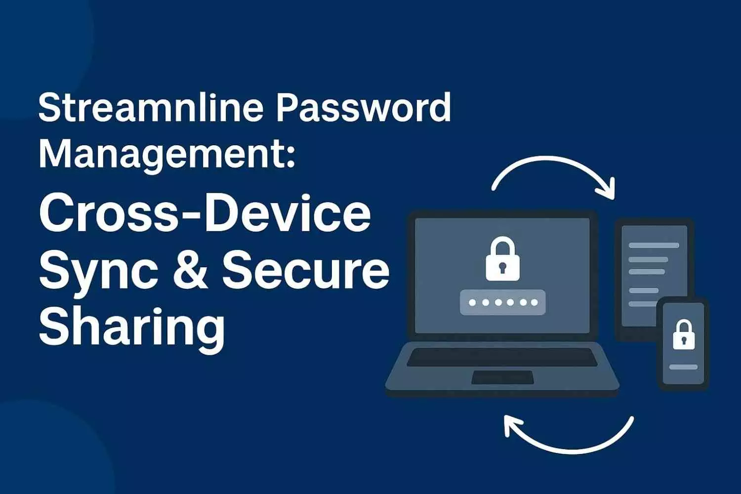 Streamline Password Management: Cross-Device Sync & Secure Sharing