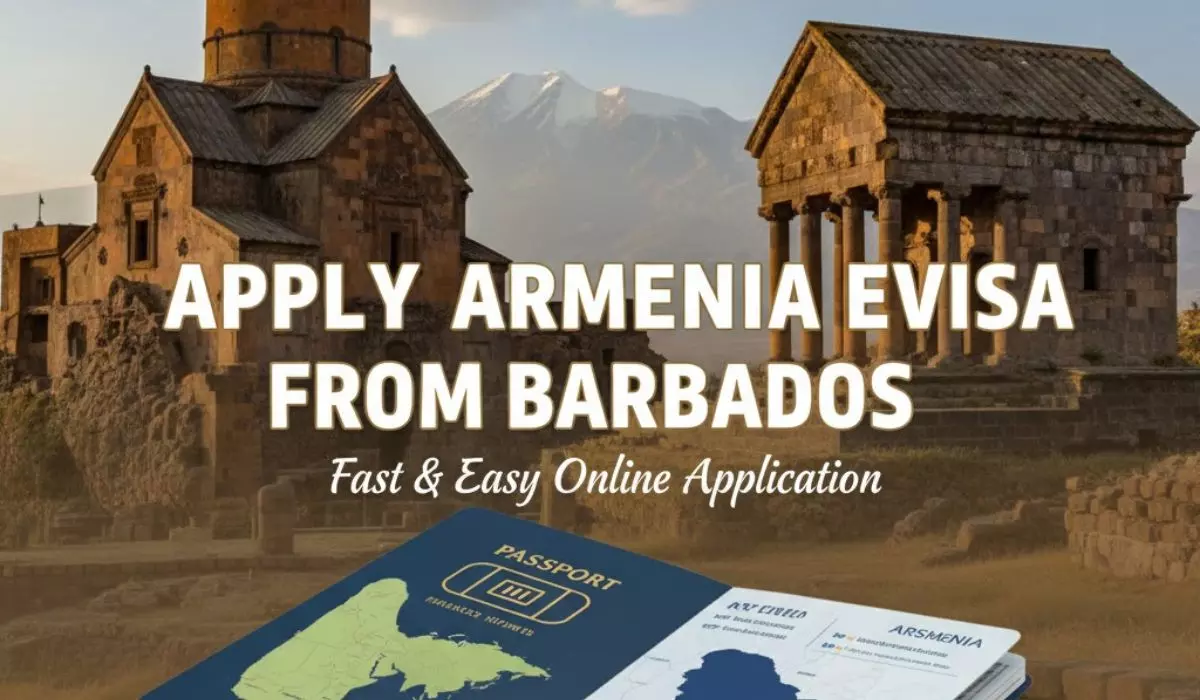 Apply Armenia eVisa from Barbados