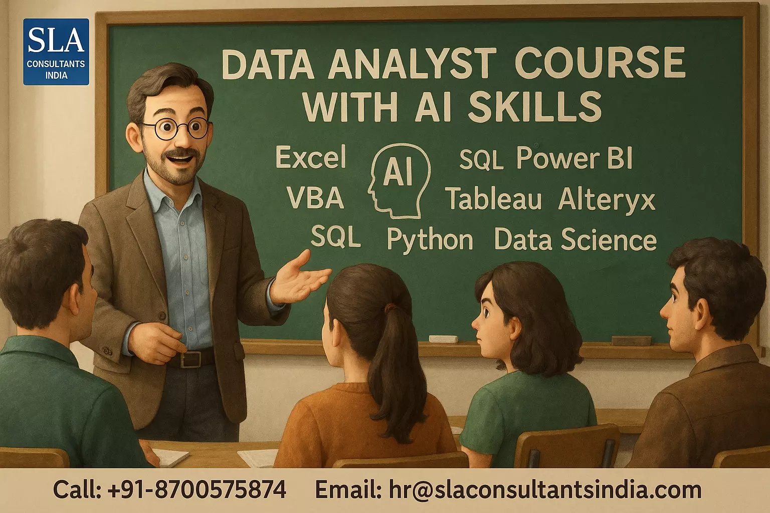 Data Analyst Course in Noida, Sector 42, Free Alteryx, R Business Analytics with AI by SLA