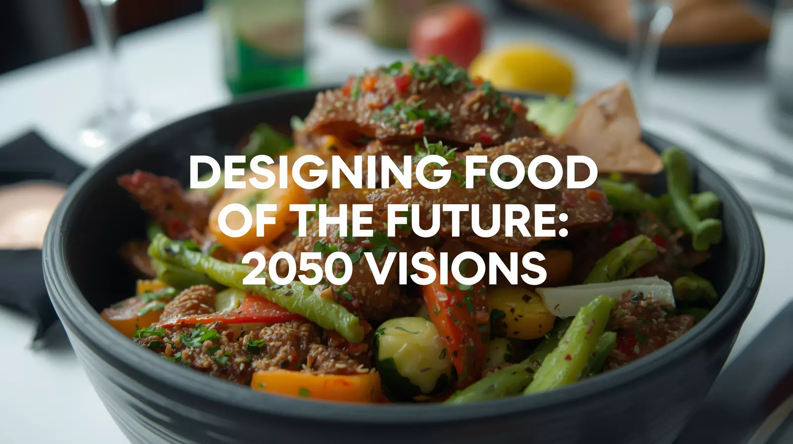 Designing the Food of the Future: 2050 Visions