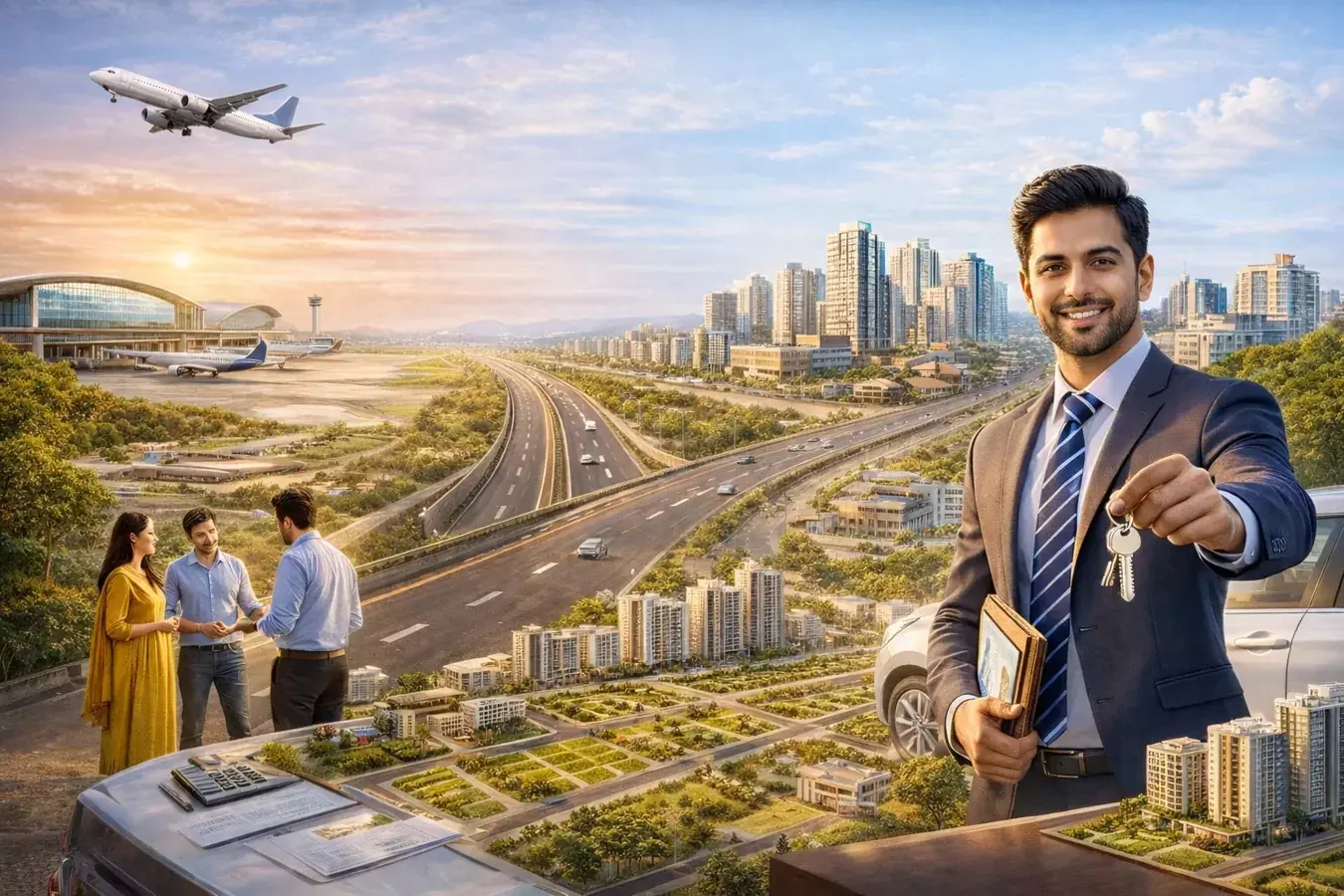 Property Dealers Near Jewar Airport: Why Knowing the Area Is More Important Than Where You Are